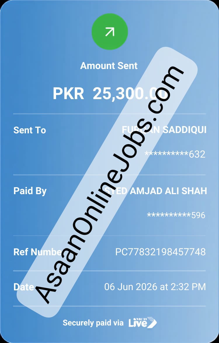 payment proof